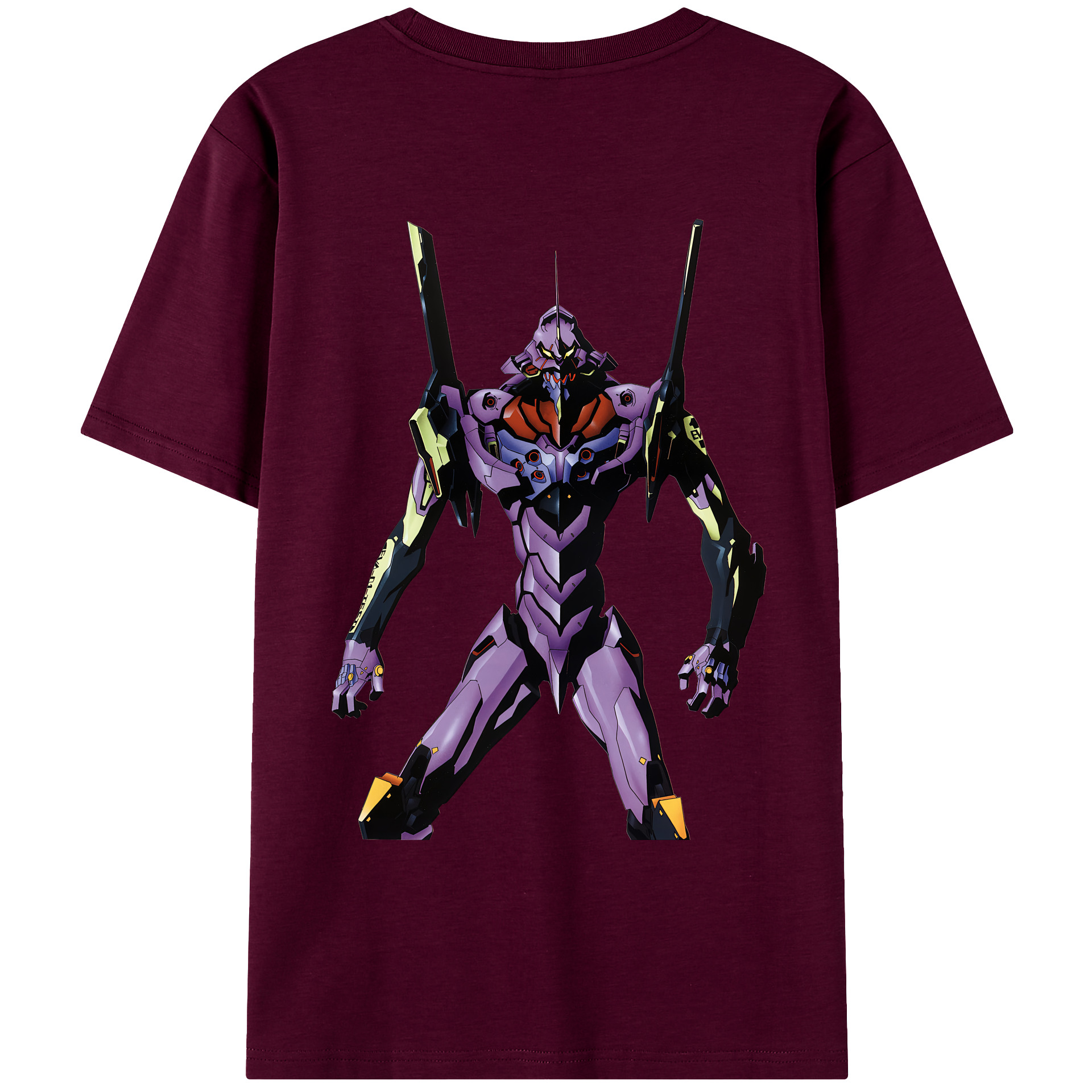 （画像用） EVA 新世紀エヴァンゲリオン レディース半袖Tシャツ(バックプリント)